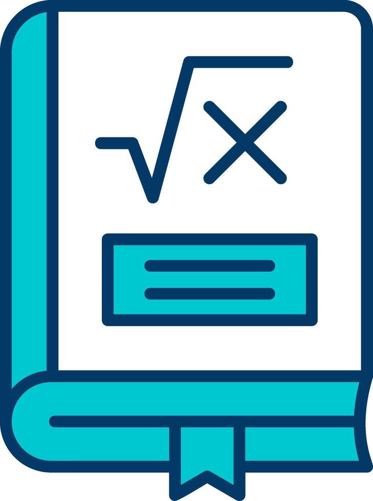 Maths Book Vector Icon