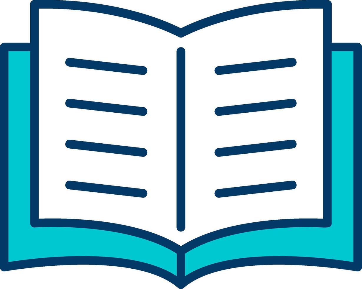 Open Book Vector Icon