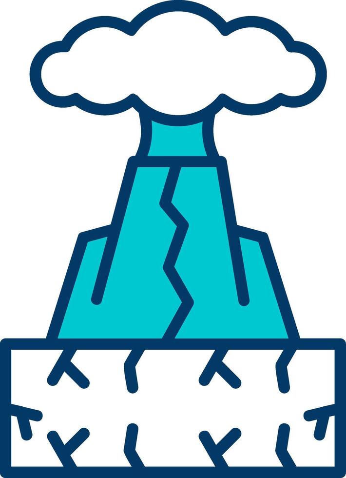 Volcano Vector Icon