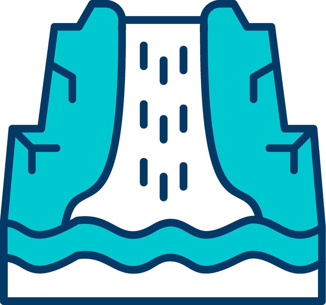 Waterfal Vector Icon