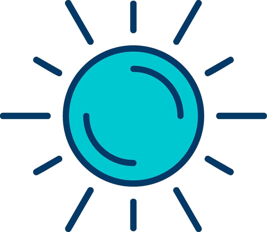 Sun Vector Icon