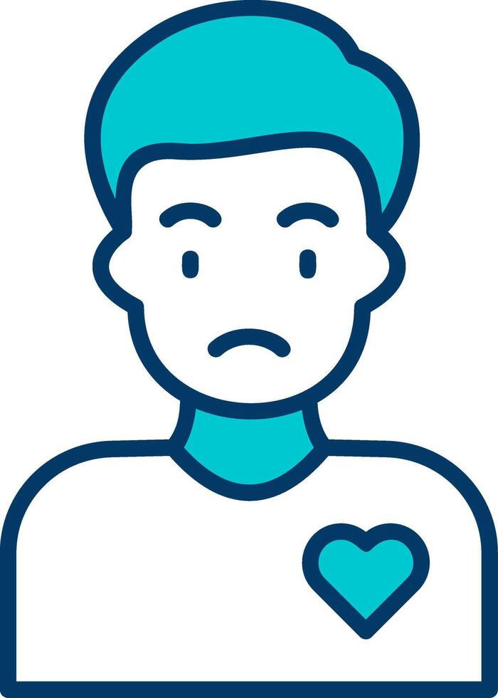 Volunteer Man Vector Icon