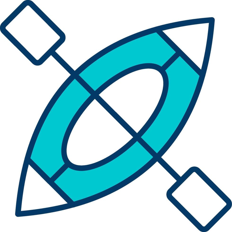 Kayak Vector Icon