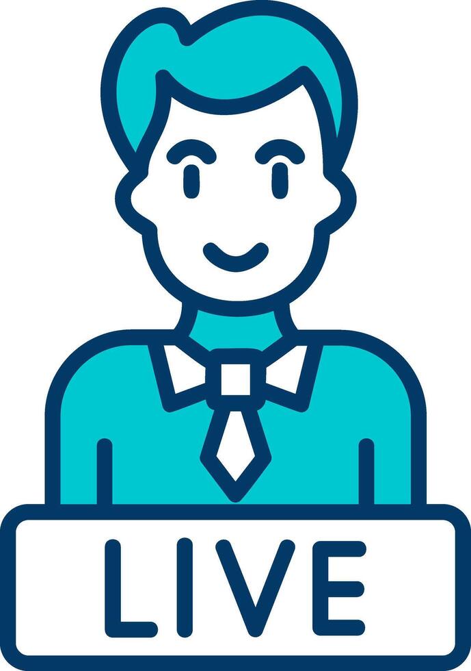 Live News Vector Icon