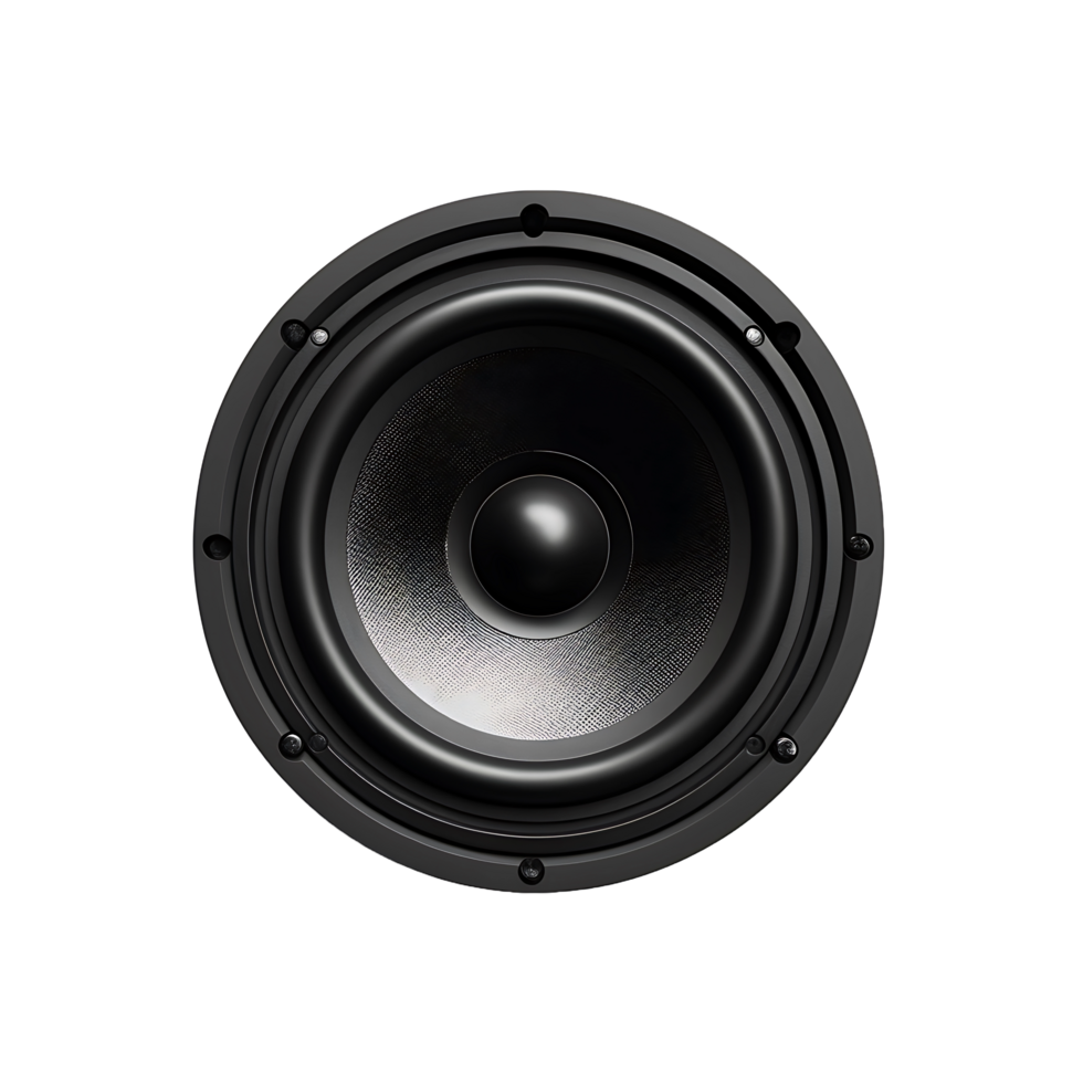 AI generated Transparent Background for Speaker, Providing Maximum Design Flexibility png