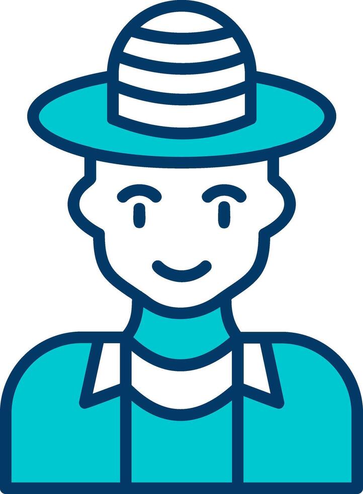blue vector icon