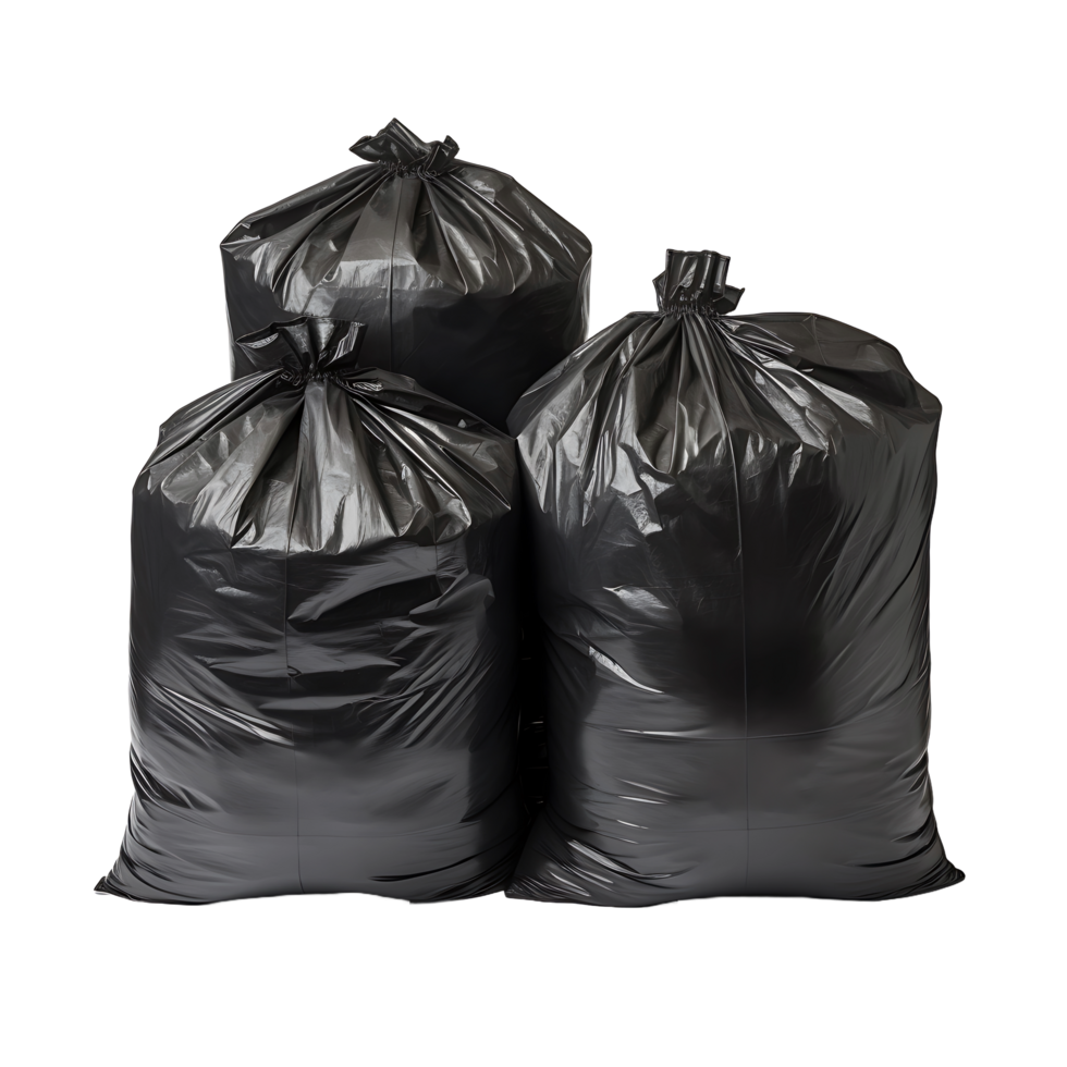 AI generated Cutout Garbage Bag, Enhancing Design Flexibility in Waste Management Art png