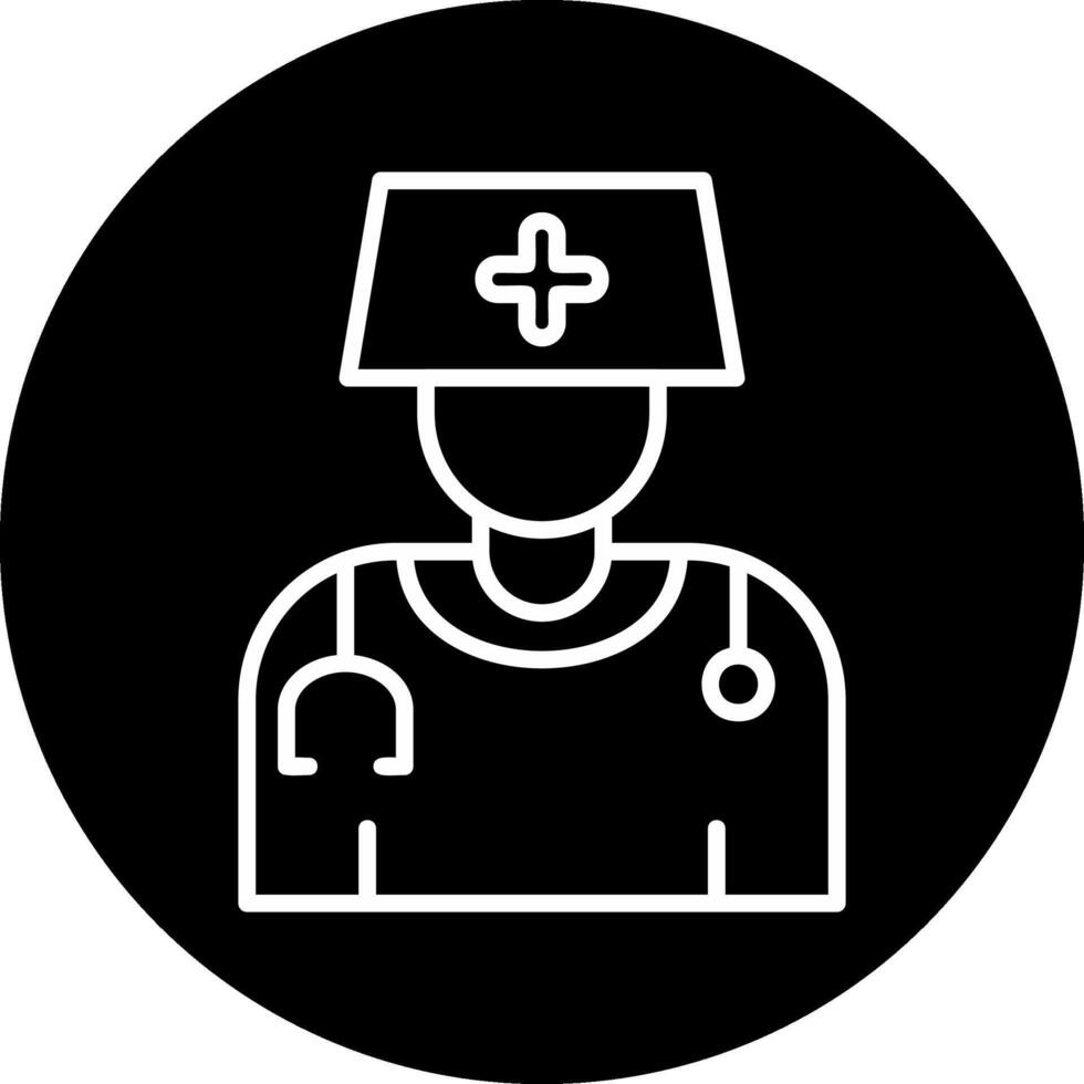 Lady Doctor Vector Icon