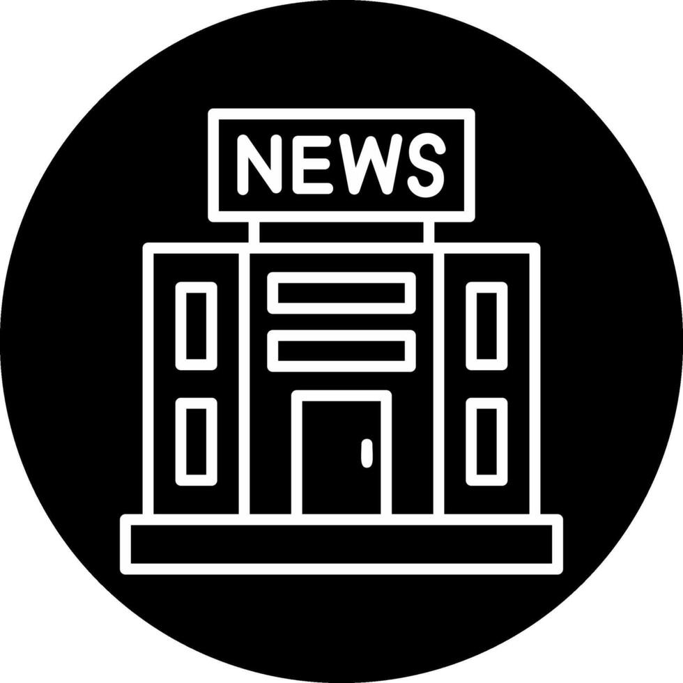 News Office Vector Icon