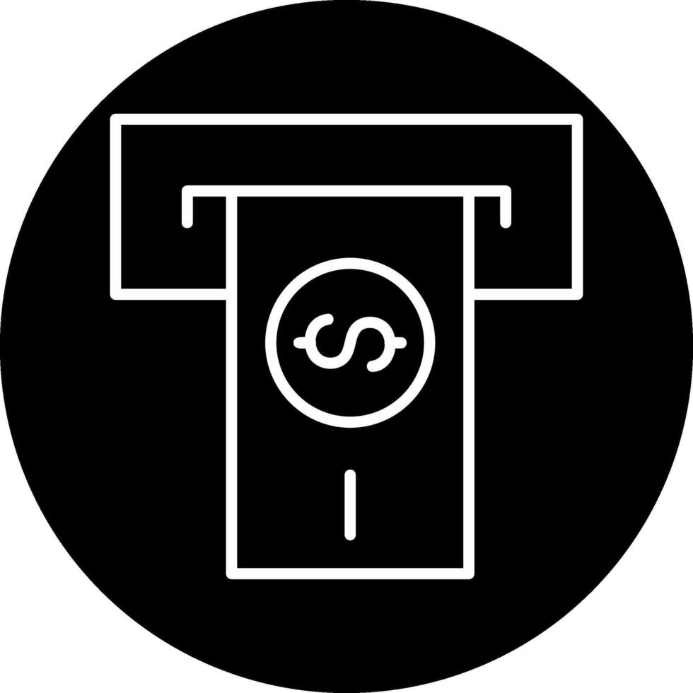Withdraw Money Vector Icon