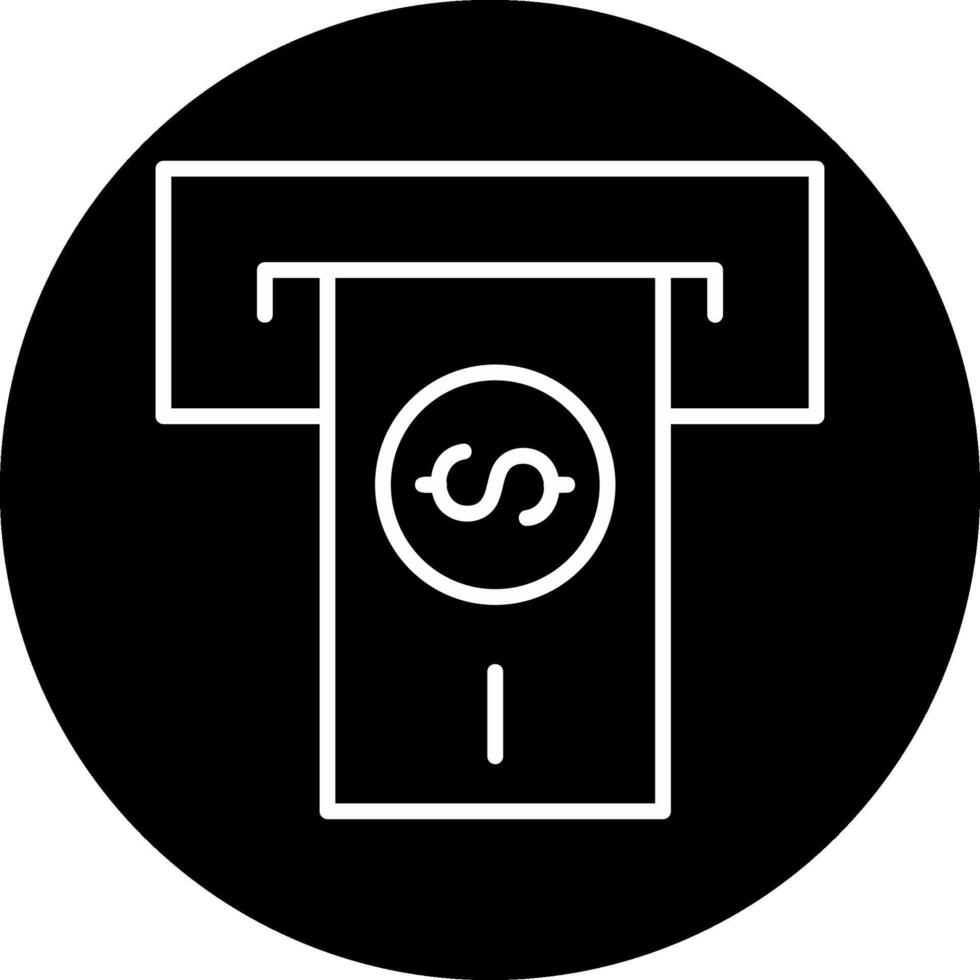 Withdraw Money Vector Icon