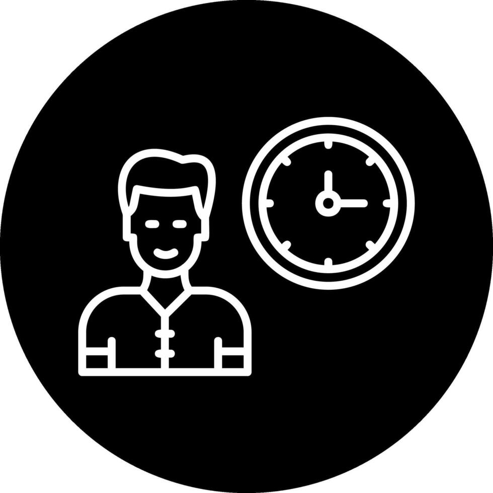 Work Time Vector Icon