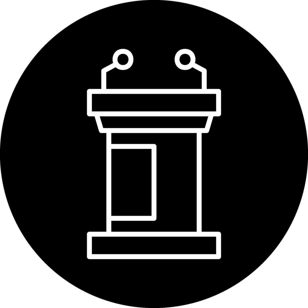 Podium Vector Icon