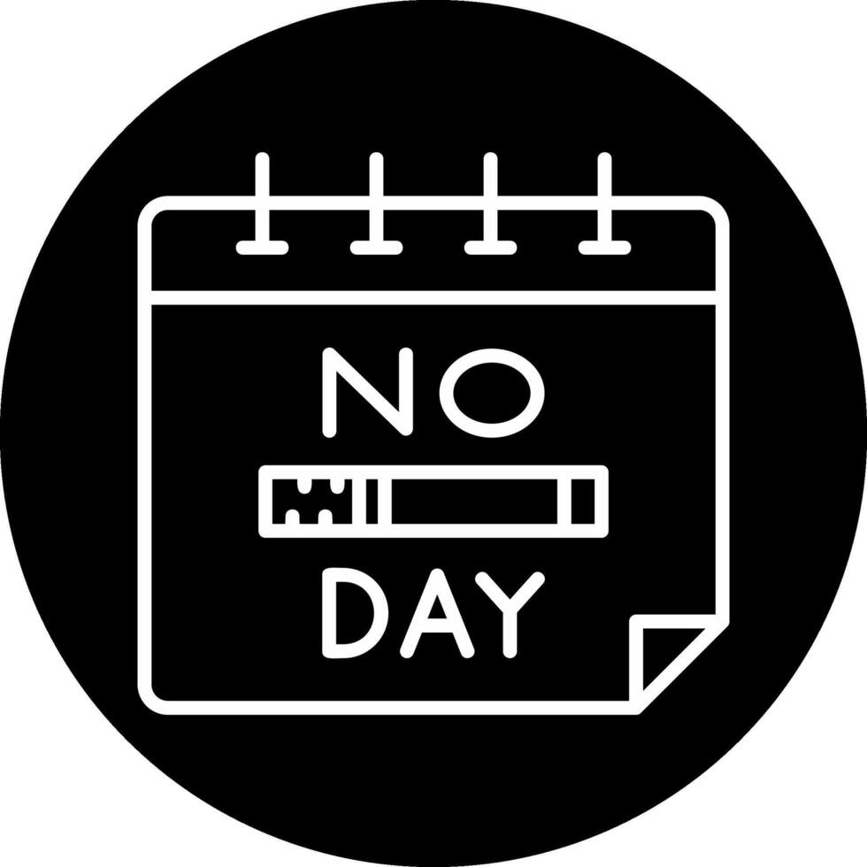 No Tobacco Day Vector Icon