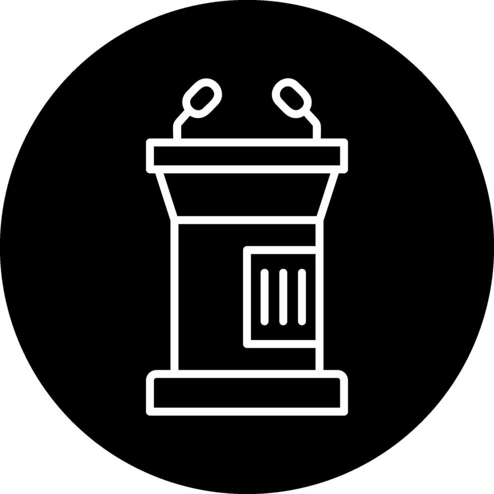 Lectern Vector Icon