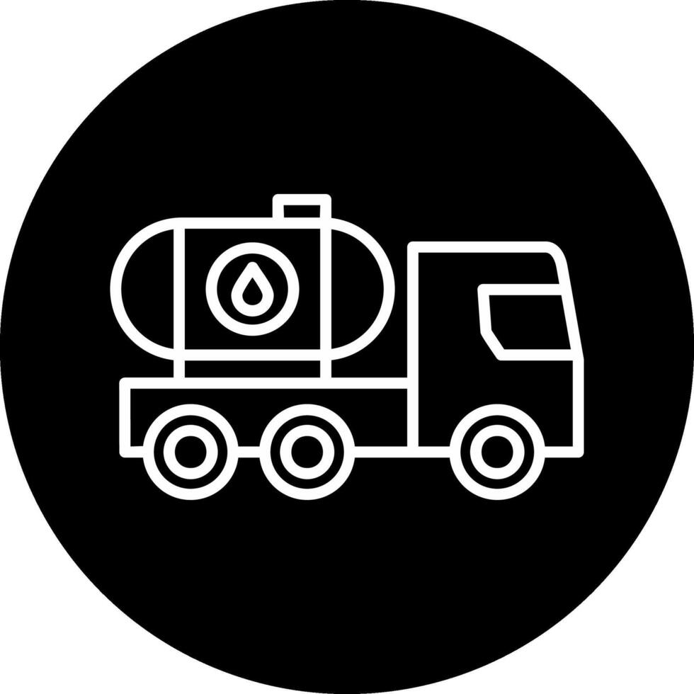 Oil Tank Vector Icon