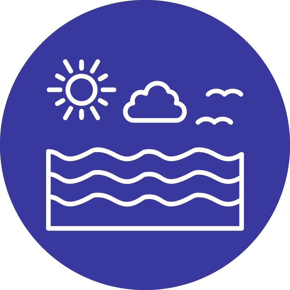 Sea Vector Icon