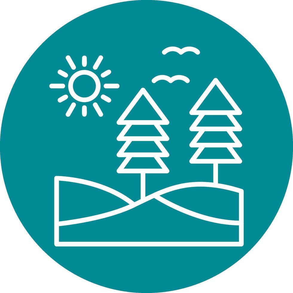 Forest Vector Icon