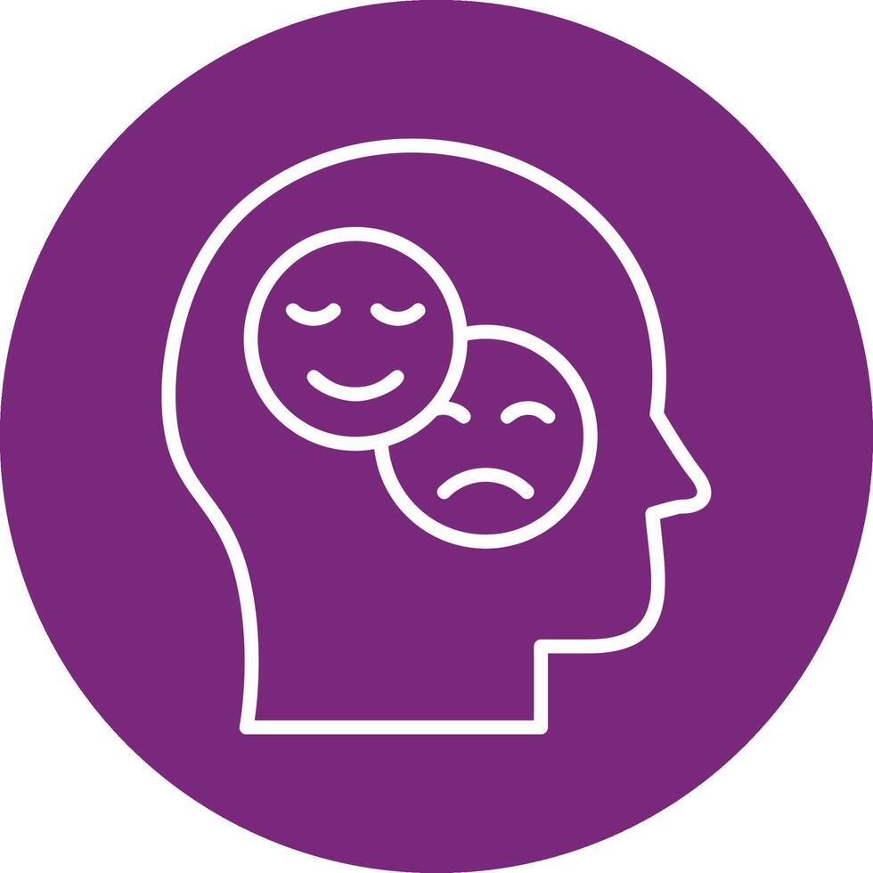 Bipolar Vector Icon