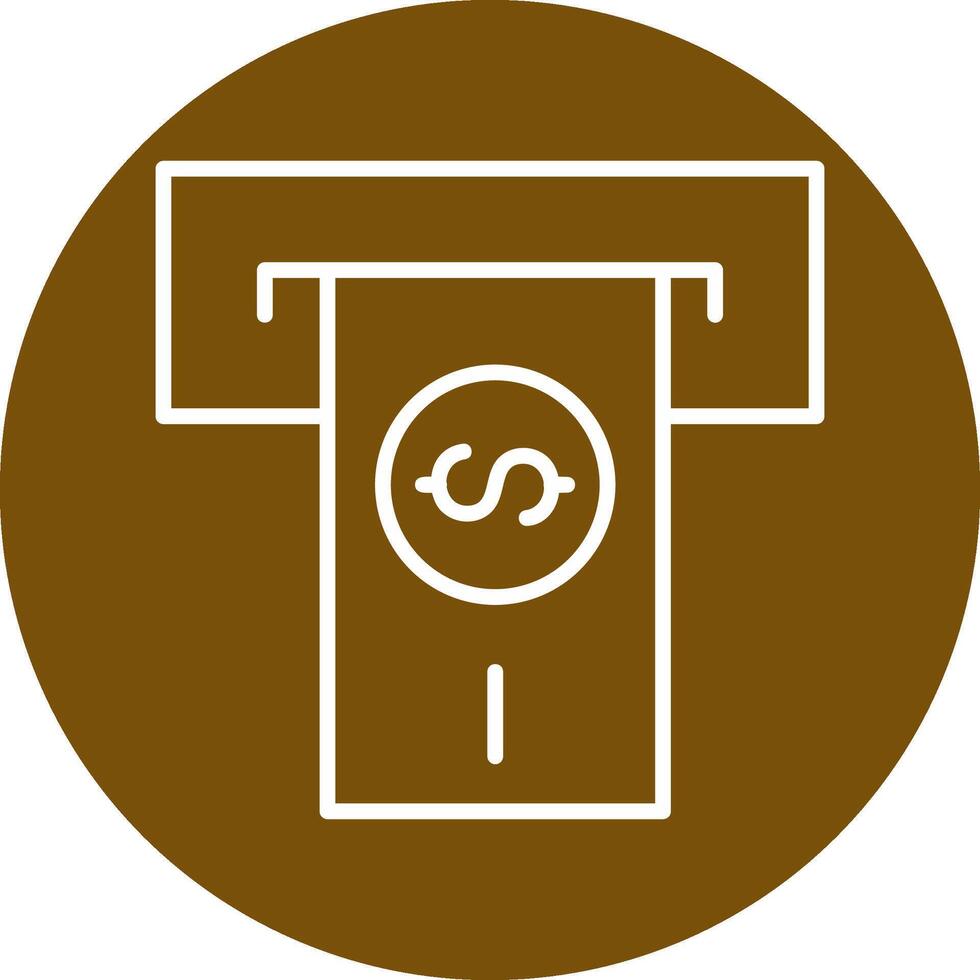 Withdraw Money Vector Icon