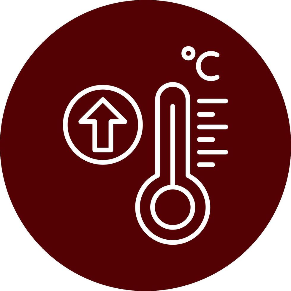 High Temperature Vector Icon