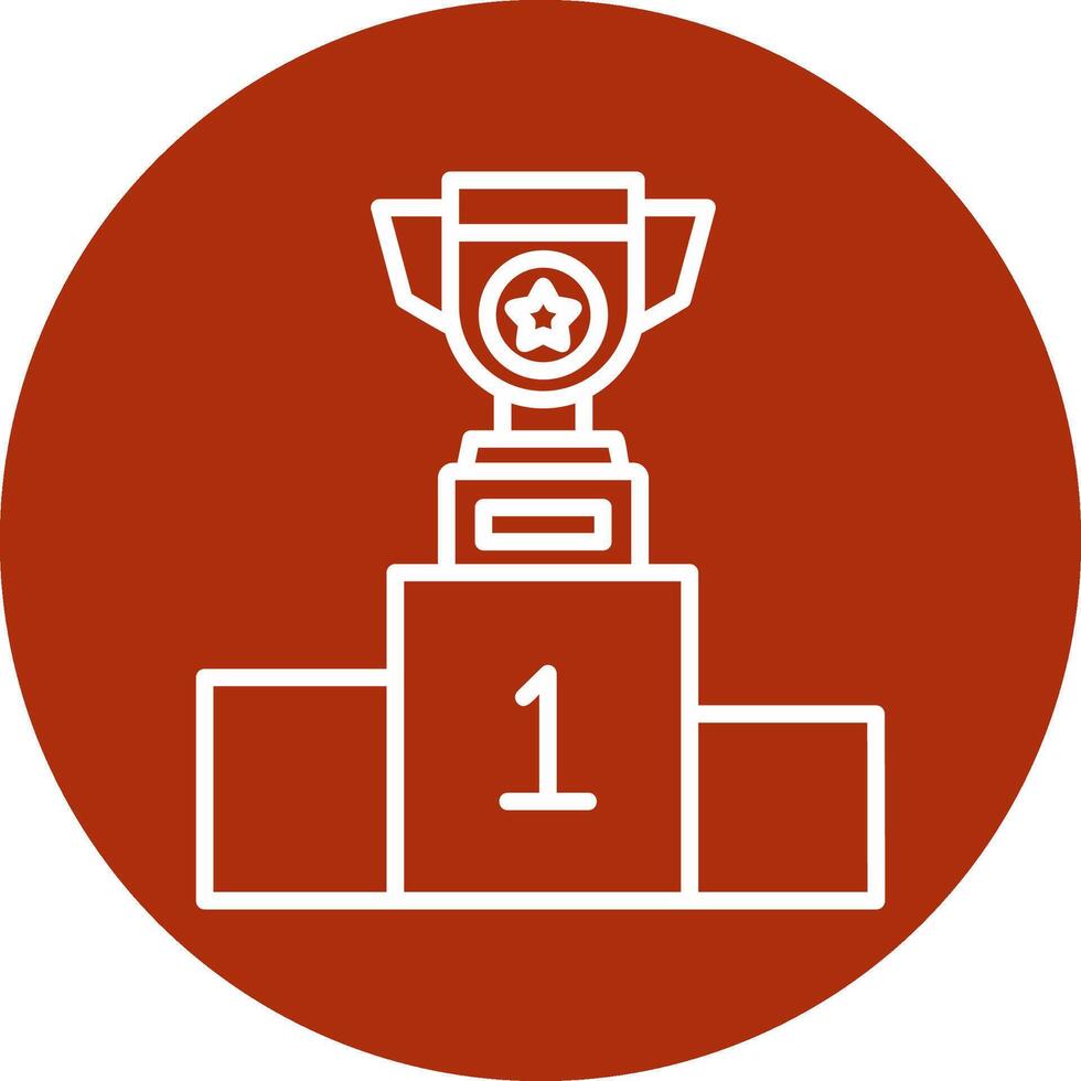 Winner Podium Vector Icon