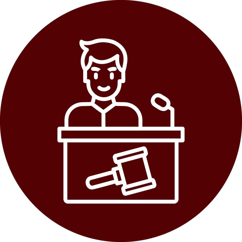 Auction Vector Icon