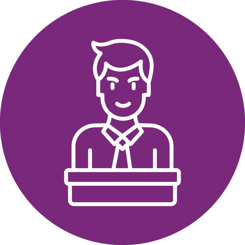 Host Vector Icon 39404854 Vector Art at Vecteezy