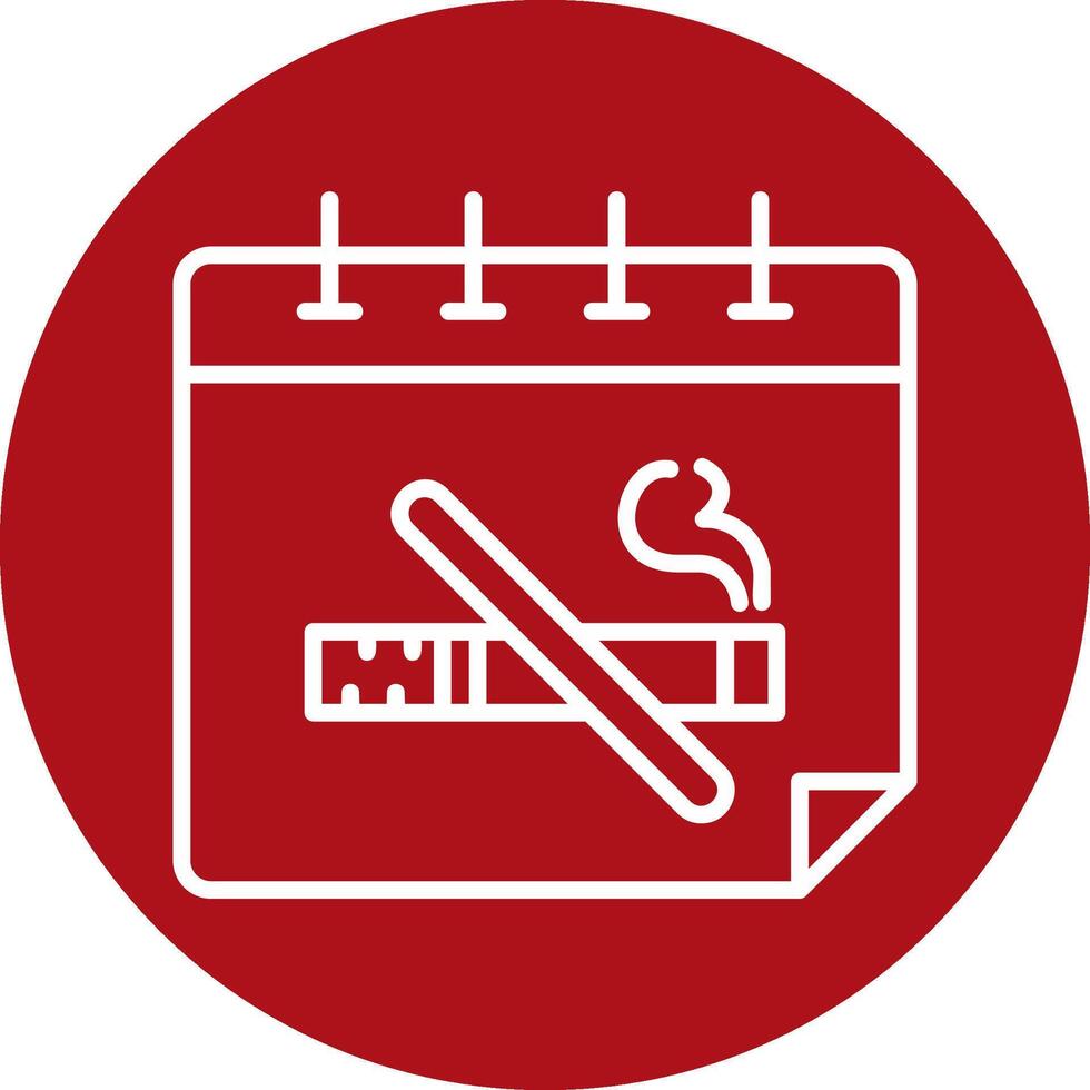 No Tobacco Day Vector Icon