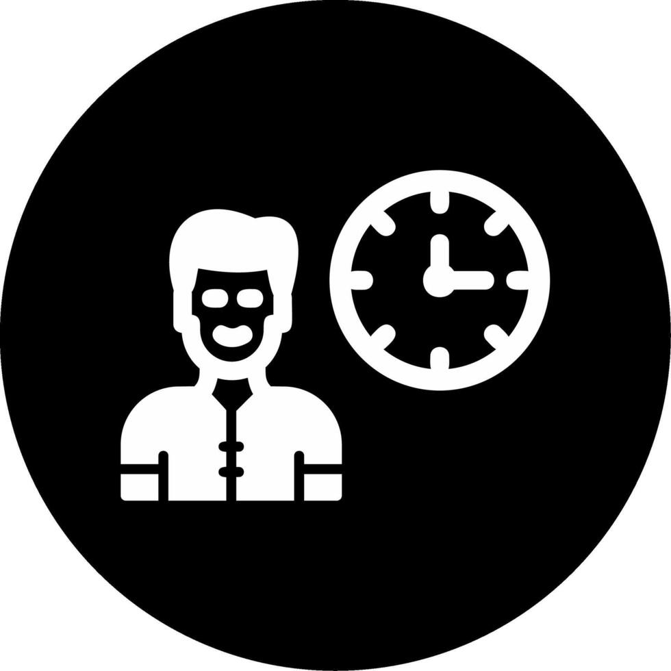 Work Time Vector Icon