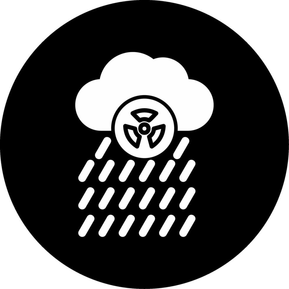 Acid Rain Vector Icon