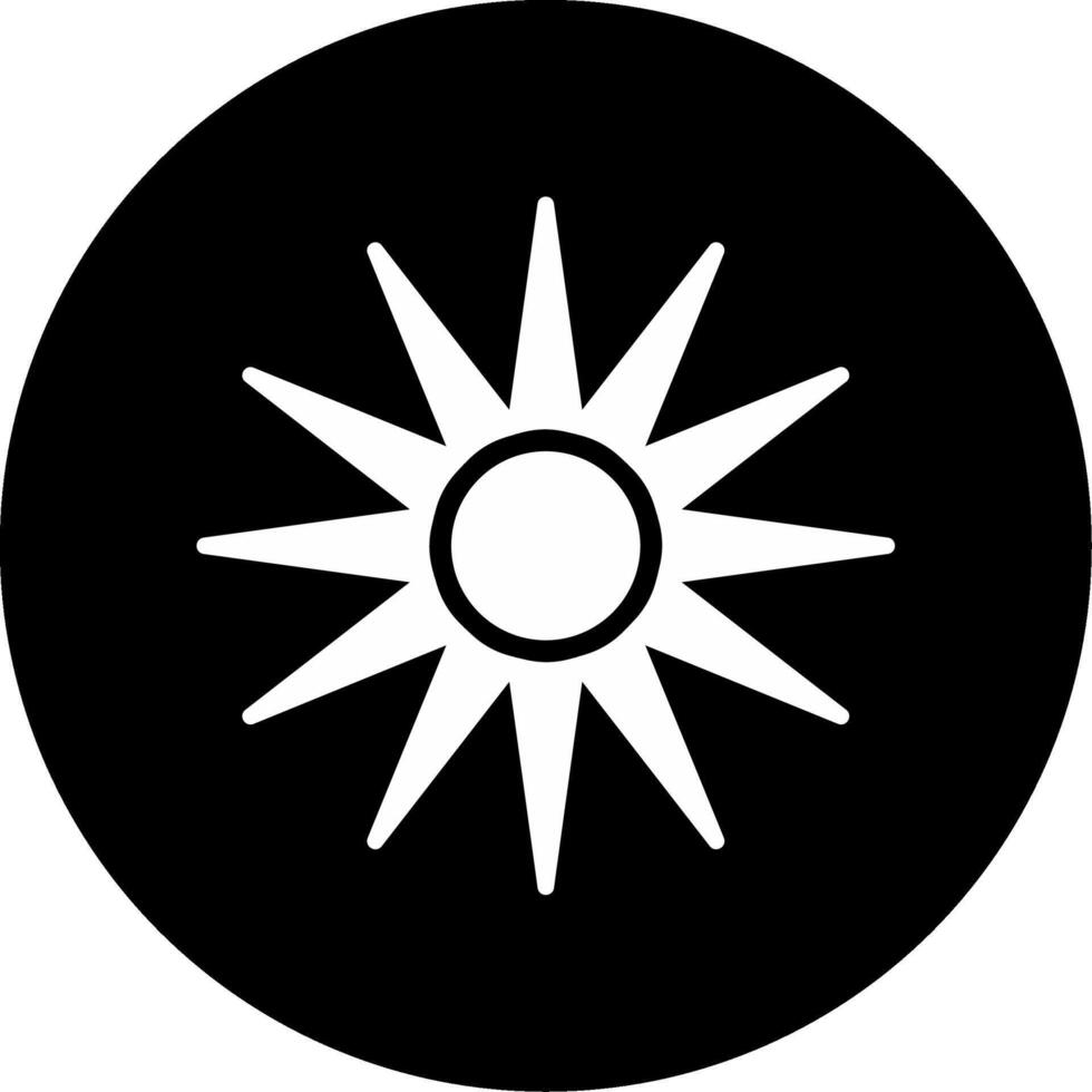 óptico raditón vector icono