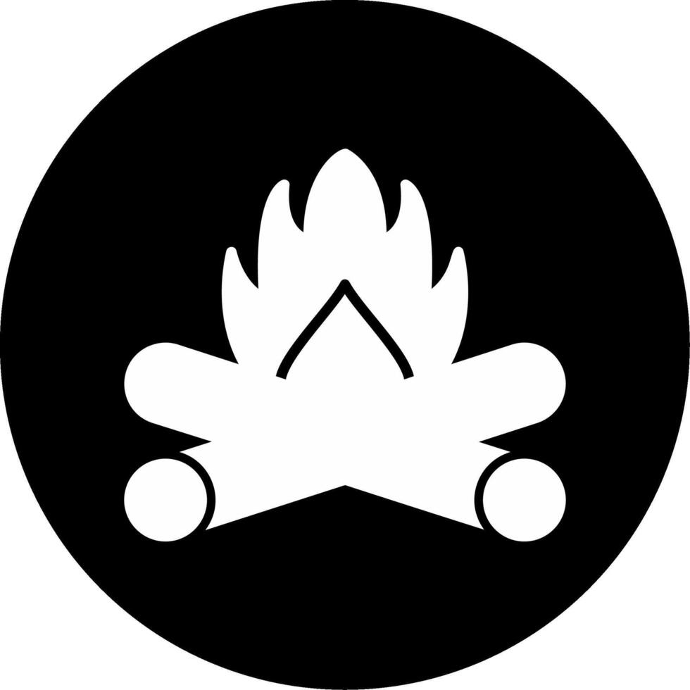 Campfire Vector Icon