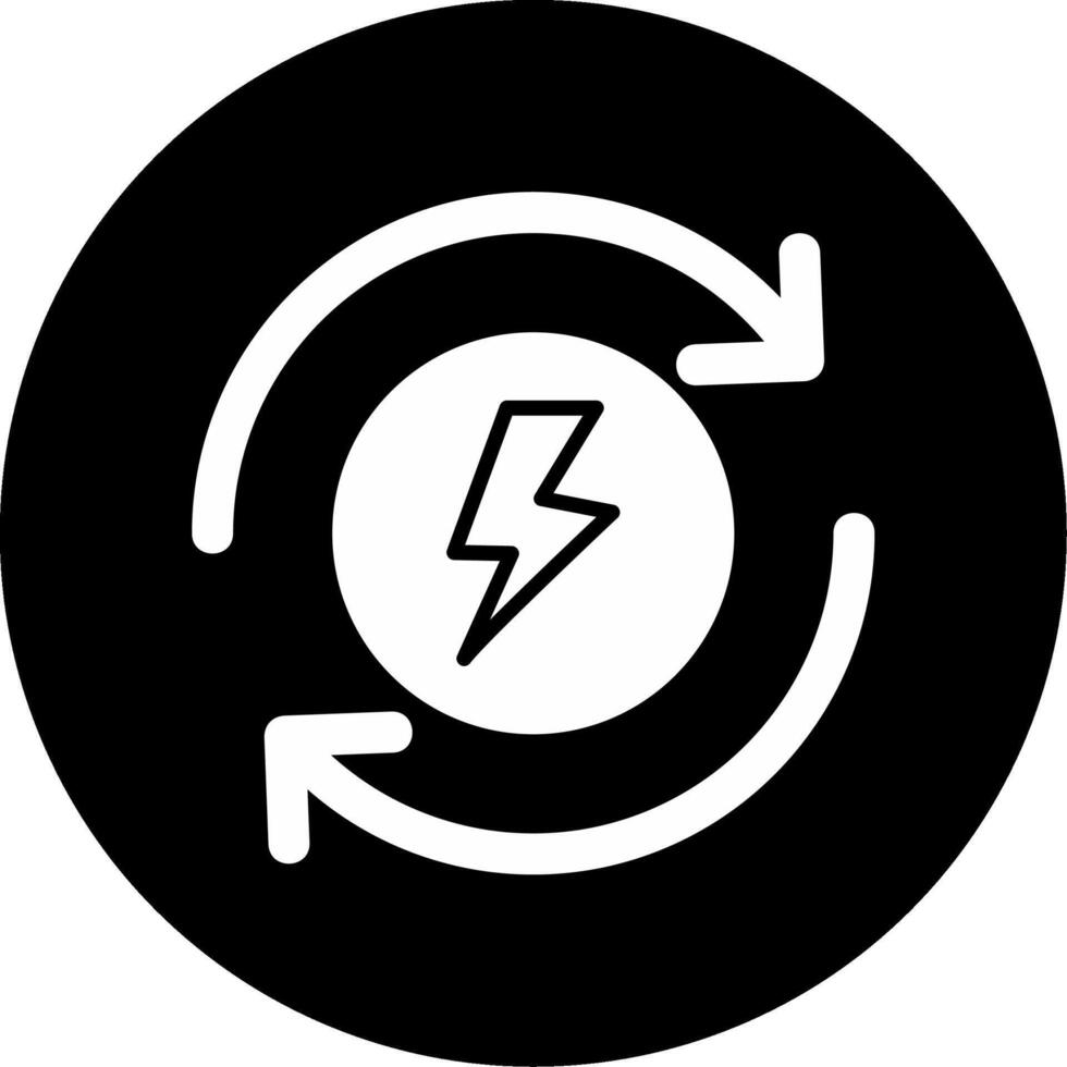 icono de vector de energía