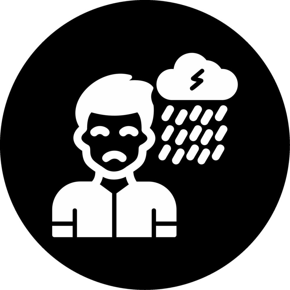 Depression Vector Icon