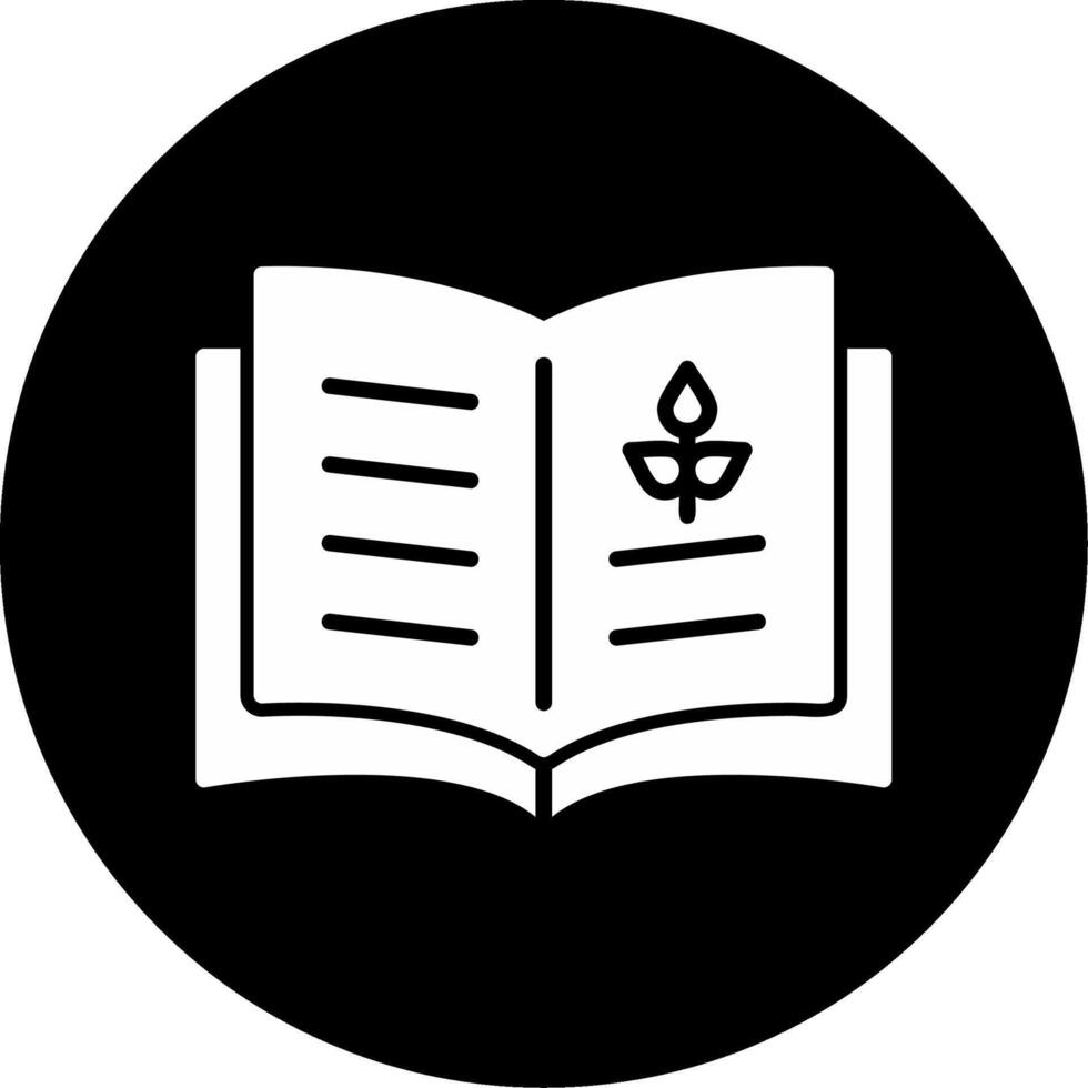 Biology Book Vector Icon