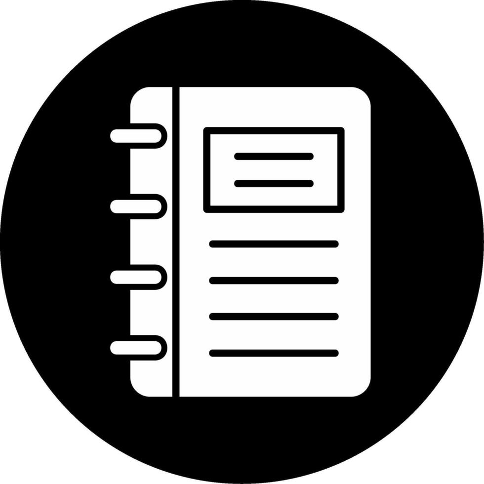 Notebook Vector Icon