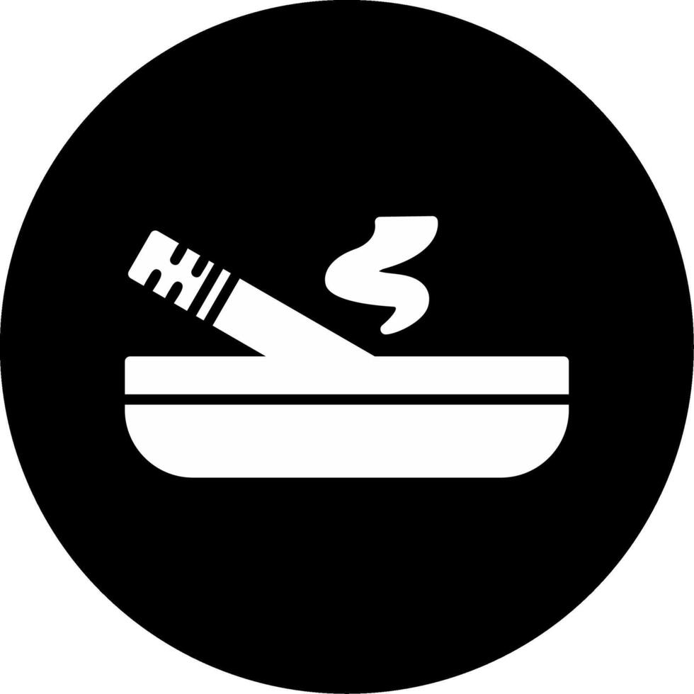 Ashtray Vector Icon