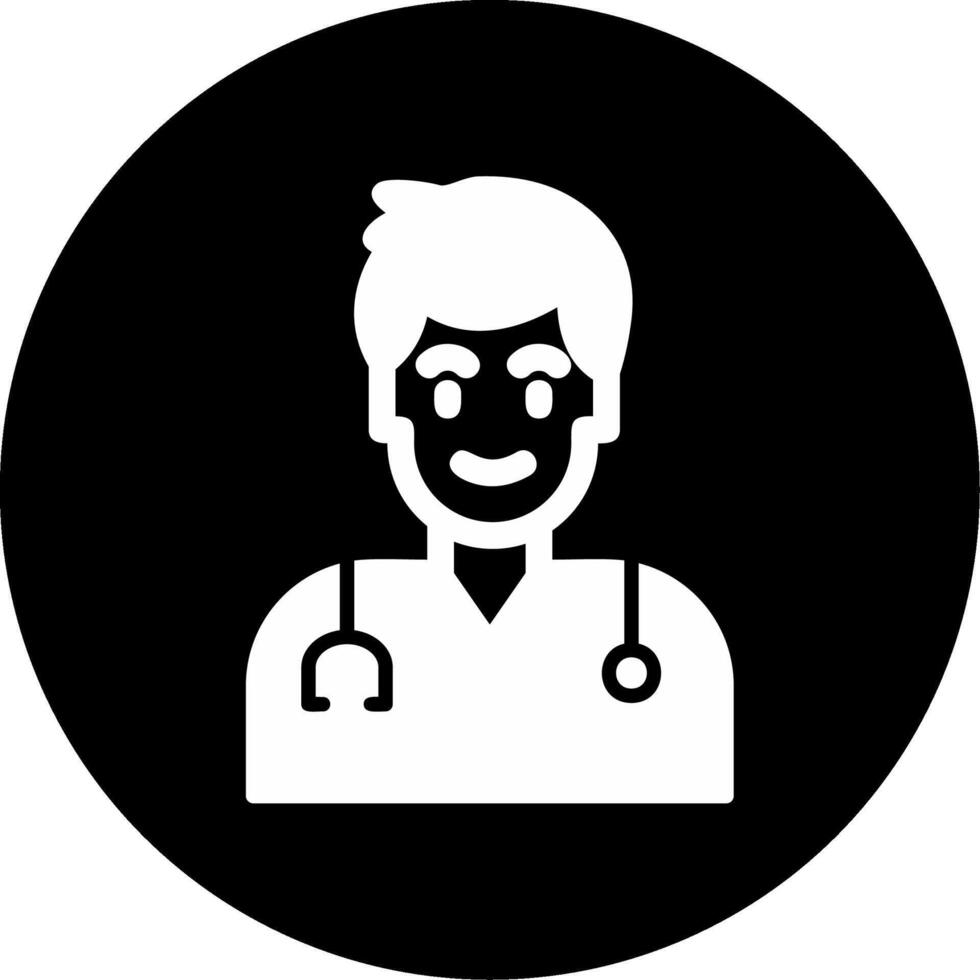 icono de vector de doctor