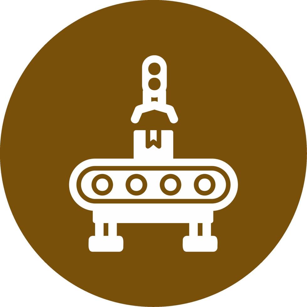 Factory Machine Vector Icon