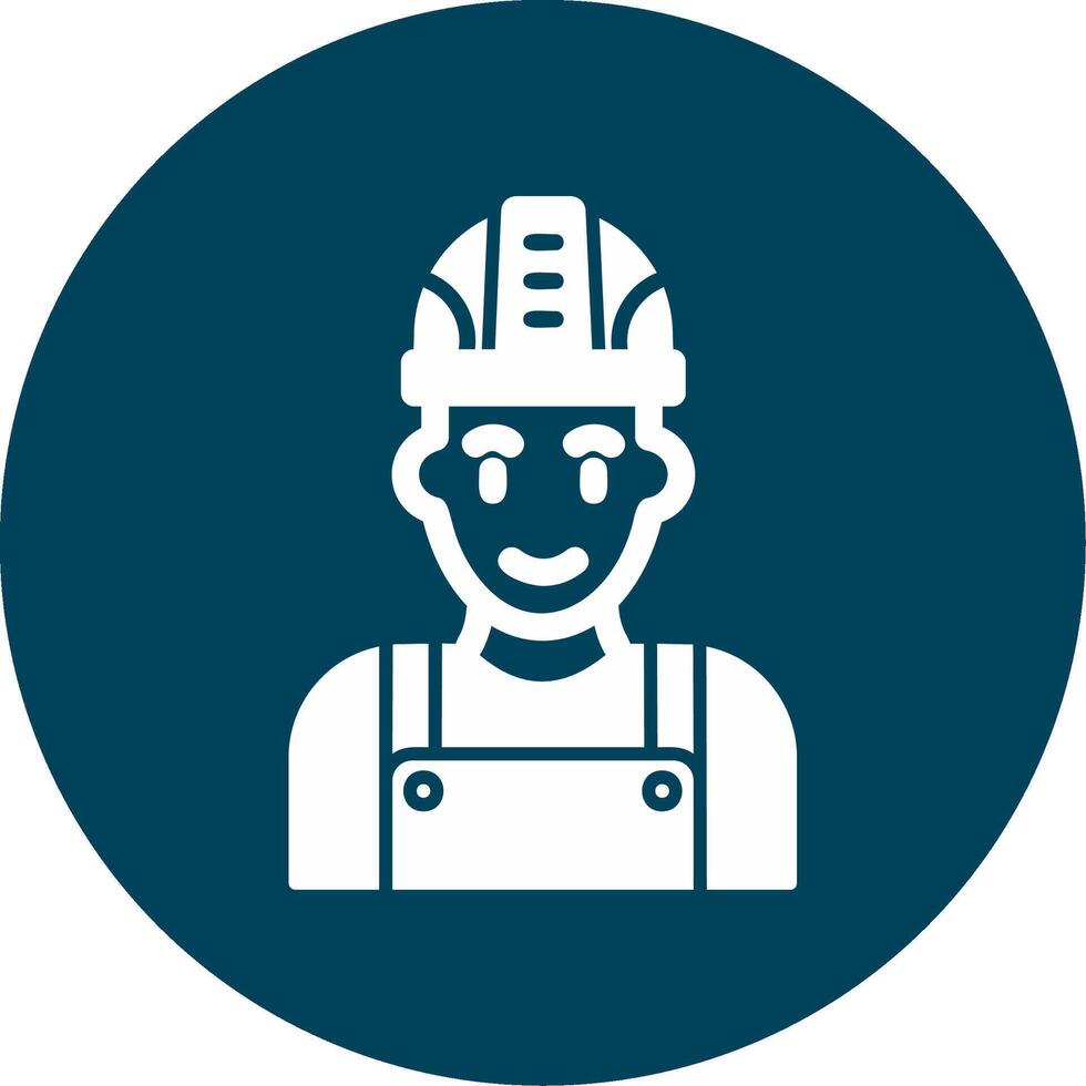 Factory Worker Vector Icon