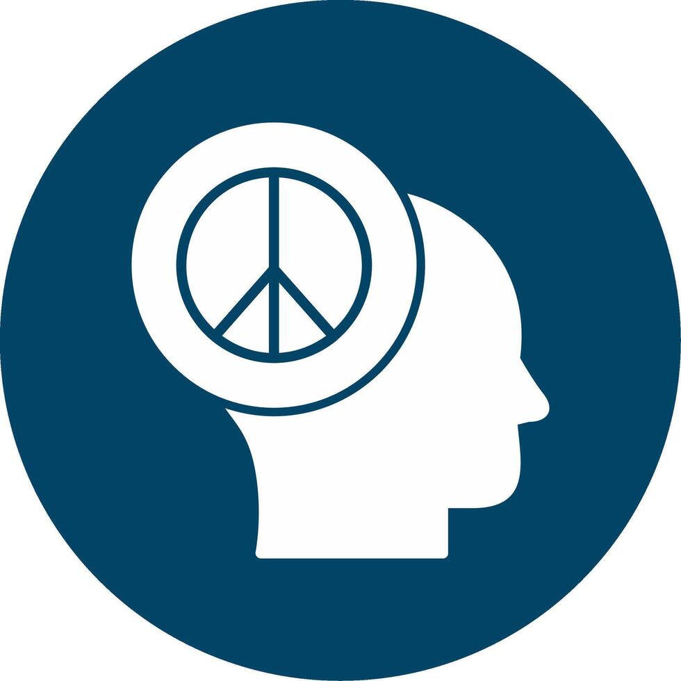 Peace Of Mind Vector Icon