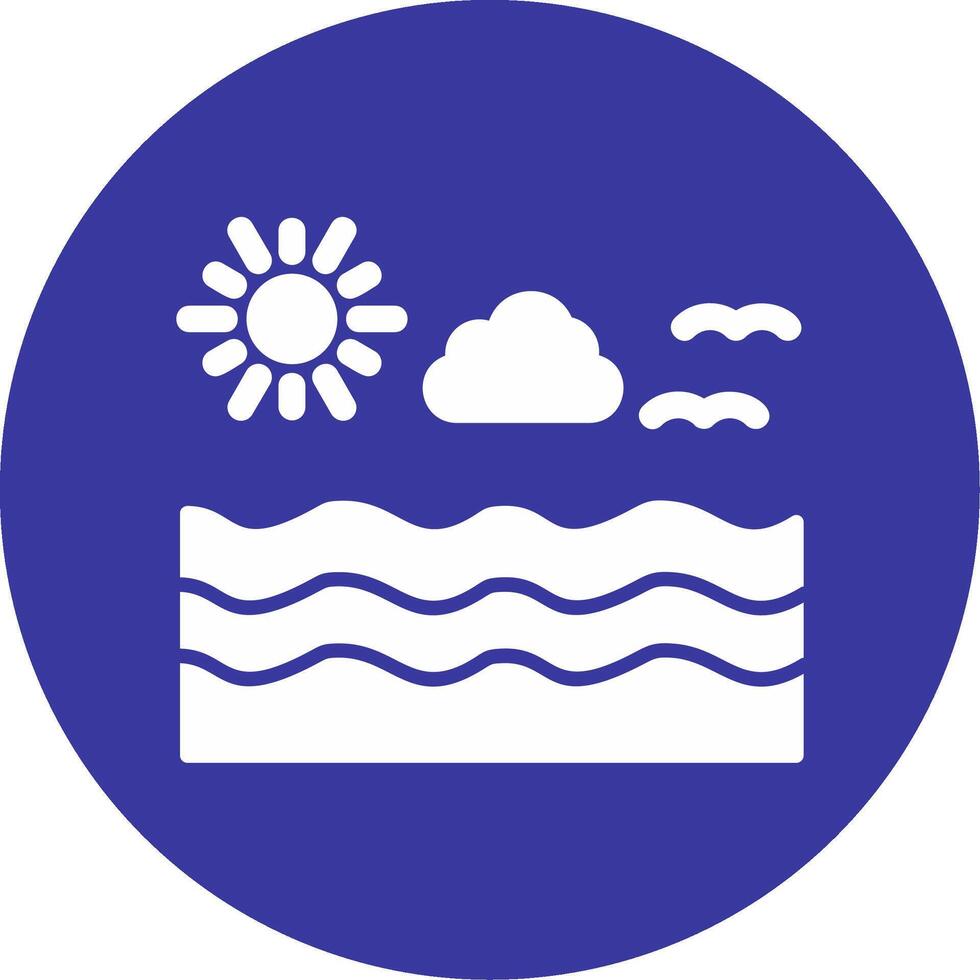 Sea Vector Icon