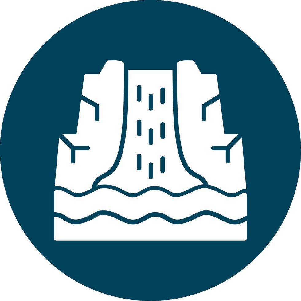 Waterfal Vector Icon