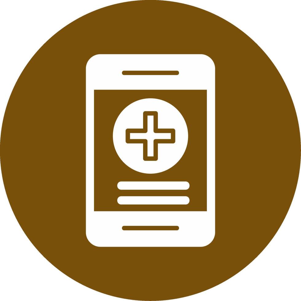 Online Health Insurance Vector Icon