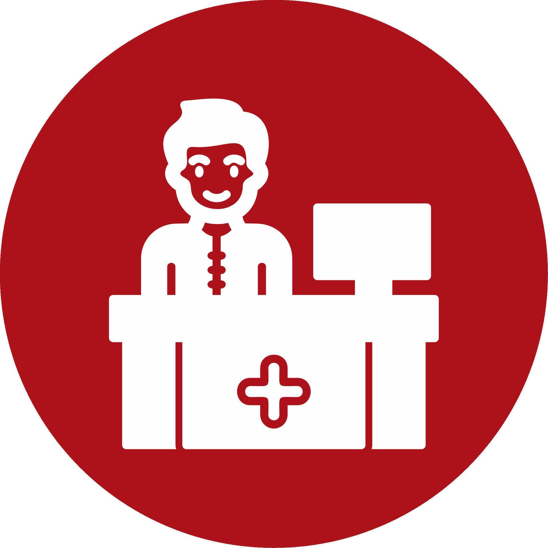 Receptionist Vector Icon 39407577 Vector Art at Vecteezy