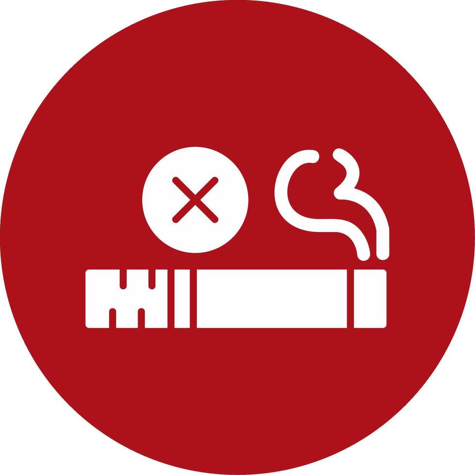 No Tobacco Day Vector Icon