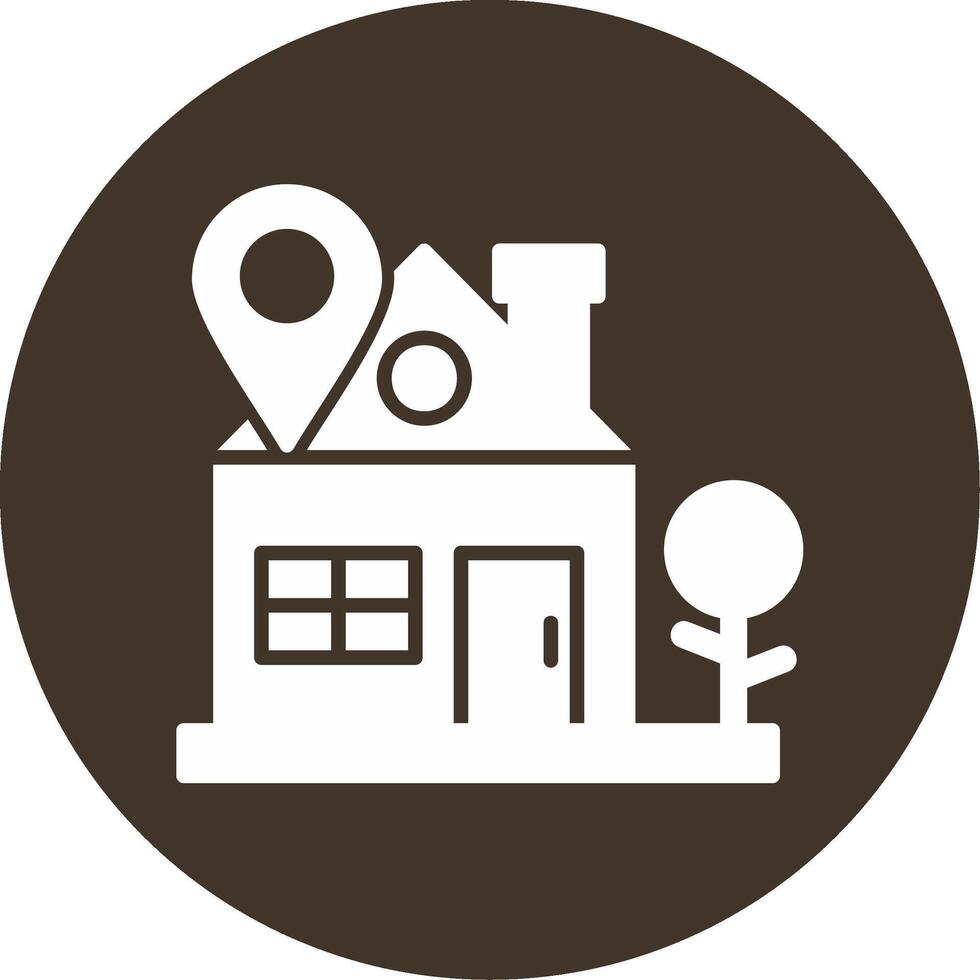 Home Location Vector Icon