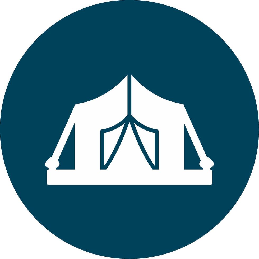 Tent Vector Icon