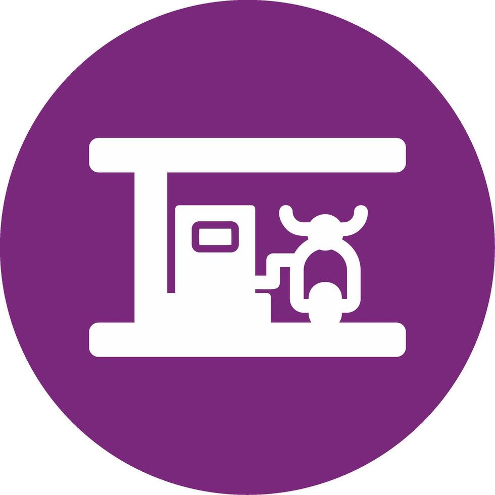 Gas Station Vector Icon